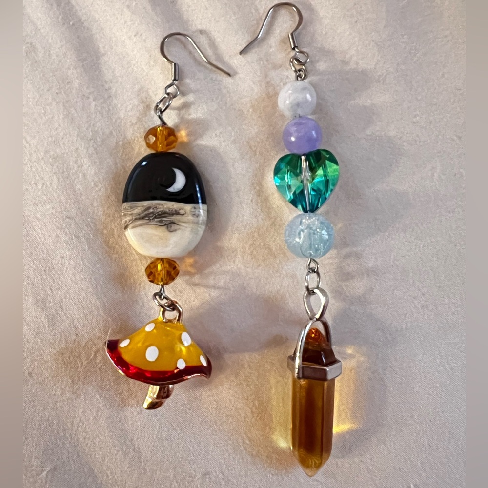 Funky earrings